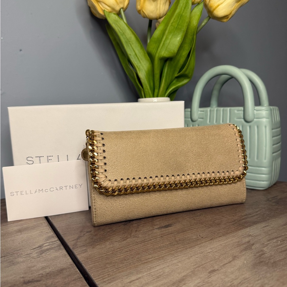 Stella McCartney Falabella Flap Continental Wallet